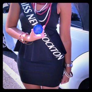 Black dress from Dillard’s worn once